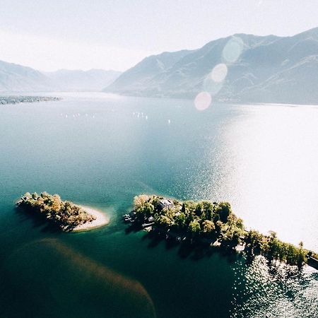Hotel Villa Emden Brissago Bagian luar foto