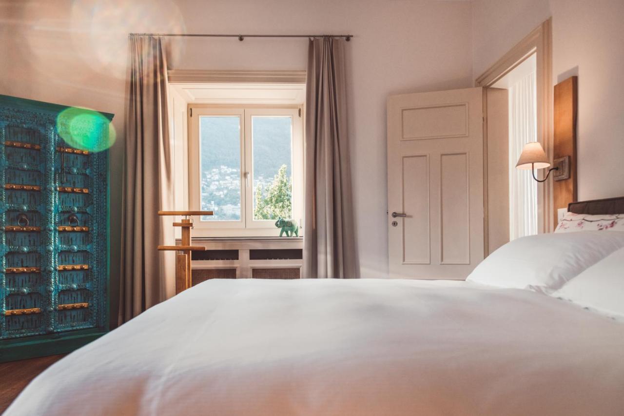 Hotel Villa Emden Brissago Bagian luar foto