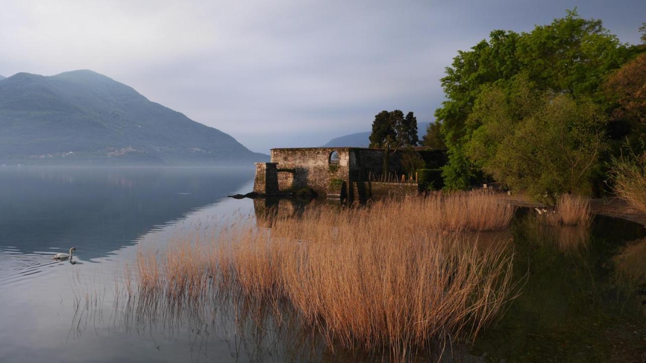 Hotel Villa Emden Brissago Bagian luar foto
