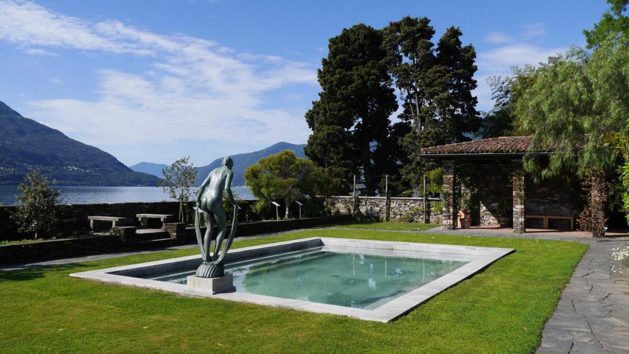 Hotel Villa Emden Brissago Bagian luar foto