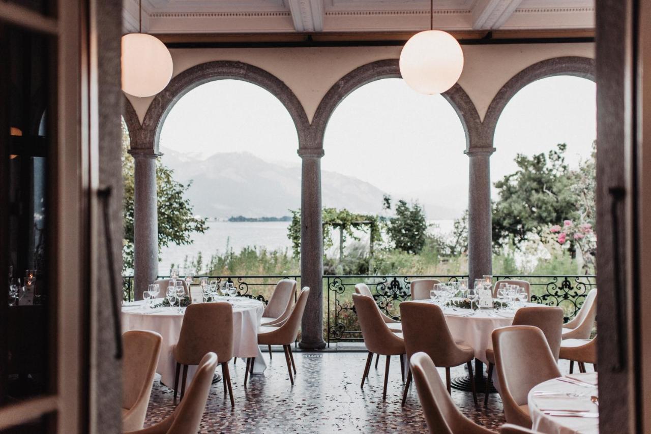 Hotel Villa Emden Brissago Bagian luar foto